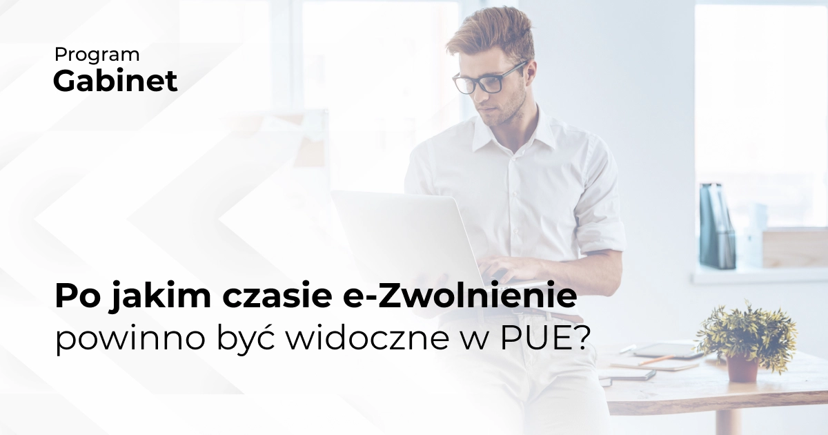 Po jakim czasie e-Zwolnienie powinno być widoczne w PUE?